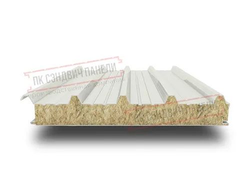 Mineral junli tom yopish sendvich panellari 200 ral 9002 kulrang-oq#1