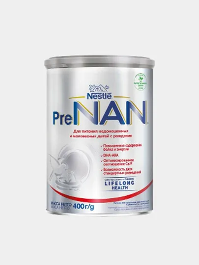 Детское питание Nestle PreNAN, 400 г#1