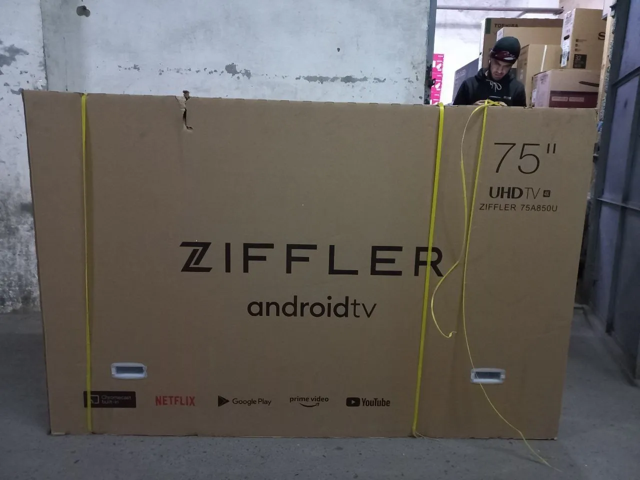 Телевизор Ziffler 4K Smart TV Android#1