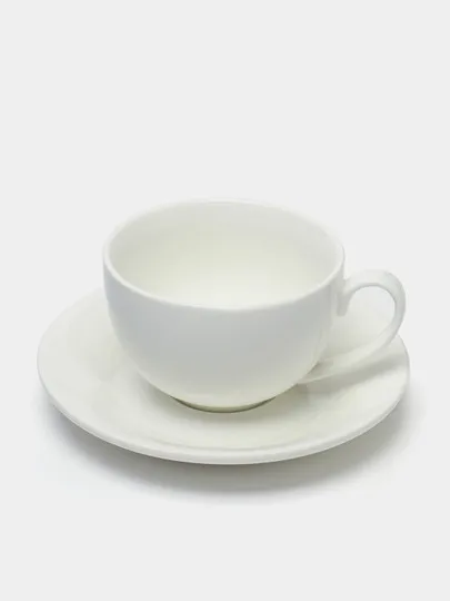 Чайная чашка с блюдцем Wilmax WL-993190/AB, 300 мл #1