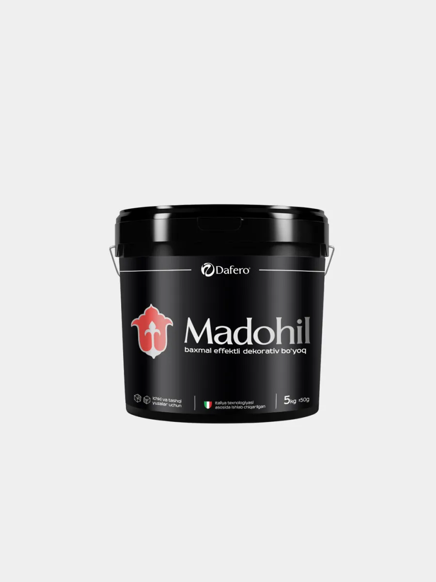 Madohil - baxmal effektli  dekorativ bo'yoq  5 KG#1