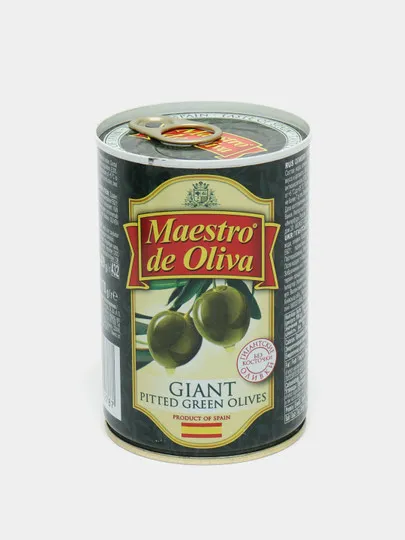 Оливки Maestro de Oliva Гигантские, без косточки, 432 г#1
