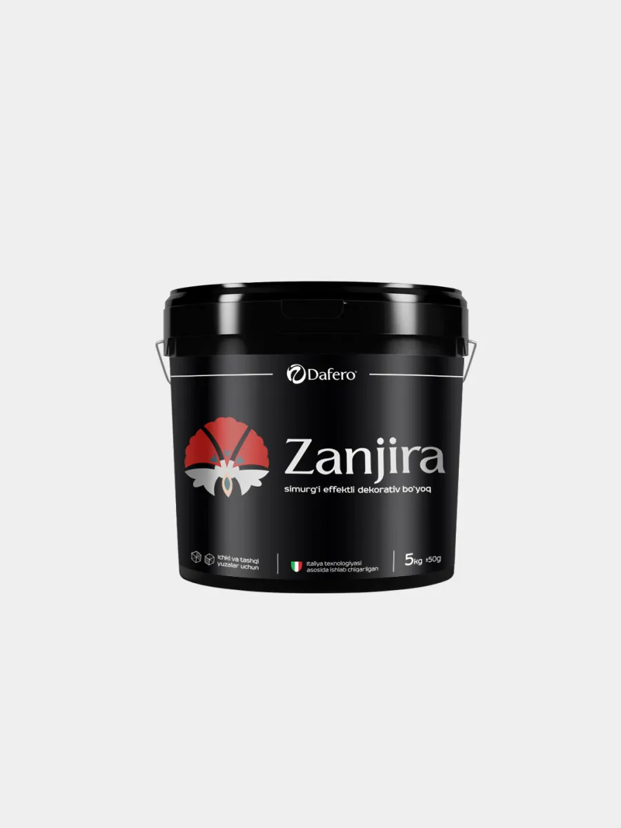 Декоративная краска для внутренних и наружных поверхностей Zanjira 5 КГ#1