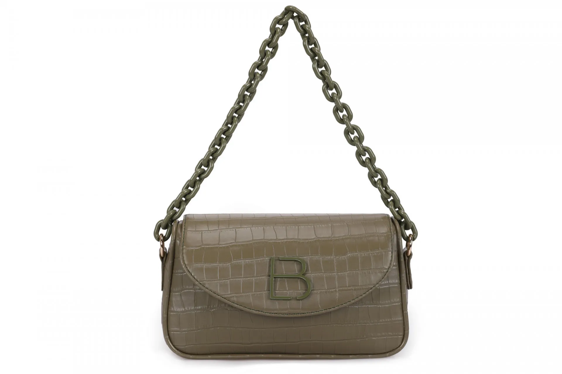 Женская сумка 1504 Зелёная#1