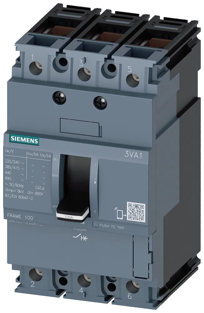 Автоматический выключатель Siemens 100А#1