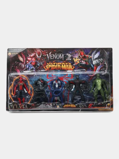 Детская игрушка Titan Hero Tech, Venom 2 vs Ultimate Spider-man#1