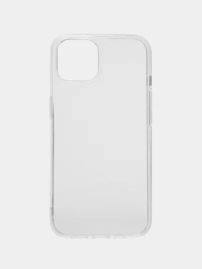 Чехол силиконовый для iPhone, прозрачный #1