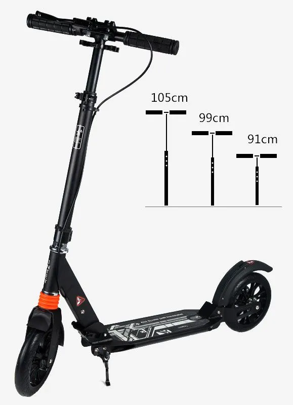 Scooter Urban premium scooter qo'l tormozi bilan#1