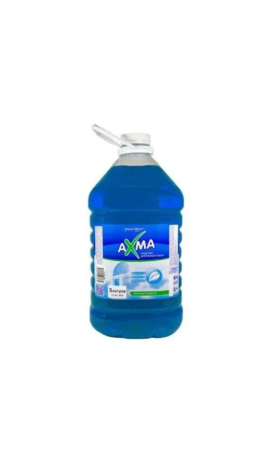 Средство для мытья стекол "AXMA" (5 л) морская свежесть#1