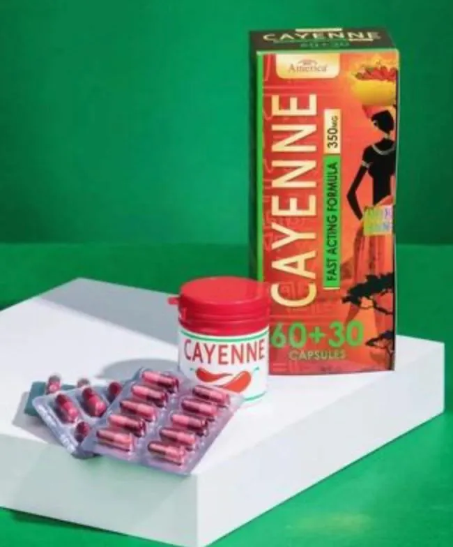 Капсулы для похудения Cayenne ( Кайенн ) 60+30 капсул#1