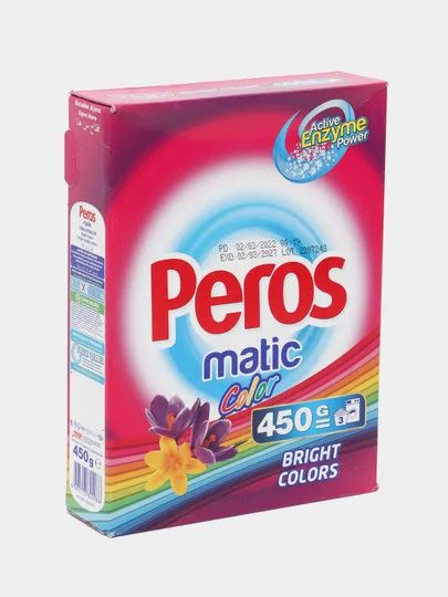 Стиральный порошок Peros Matic Color, 450 г#1