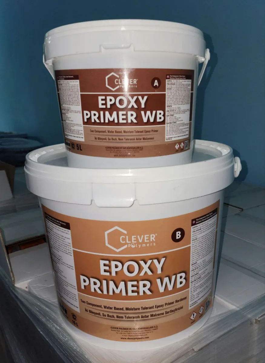 2х Компонентная Эпоксидная грунтовка Epoxy primer wb на водной основе#1