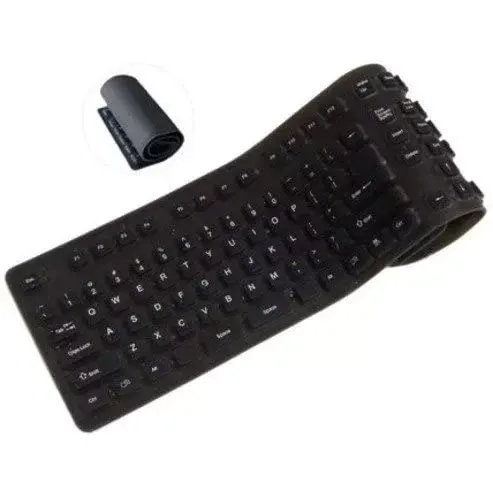 Klaviatura ProHT katlanadigan USB simli klaviatura#1