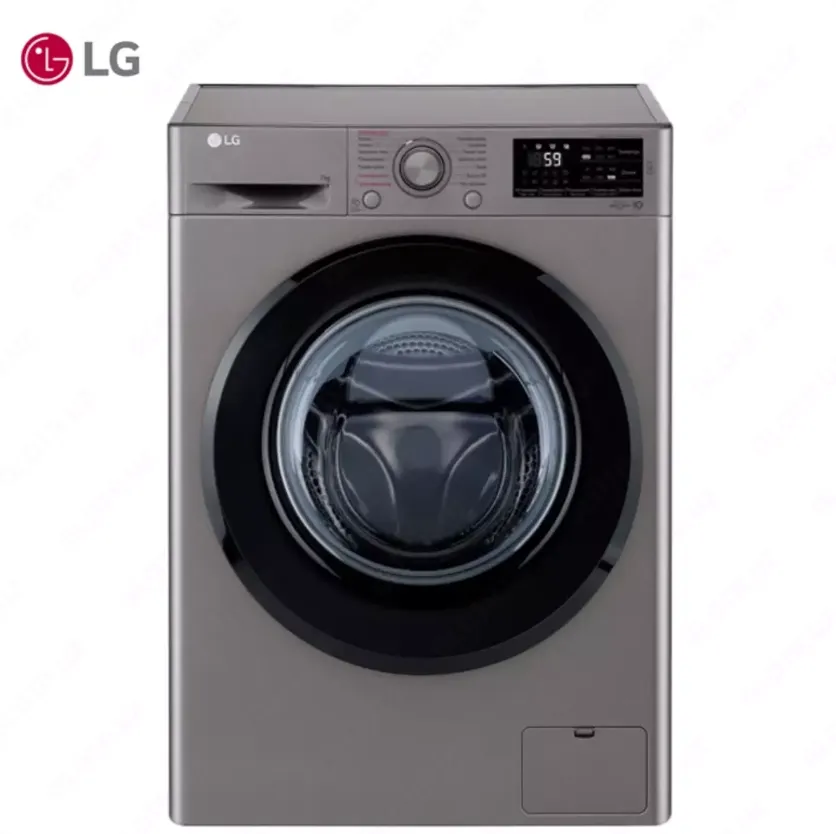 Стиральная машина автомат LG F2M5HS6S 7кг Steam Серый#1