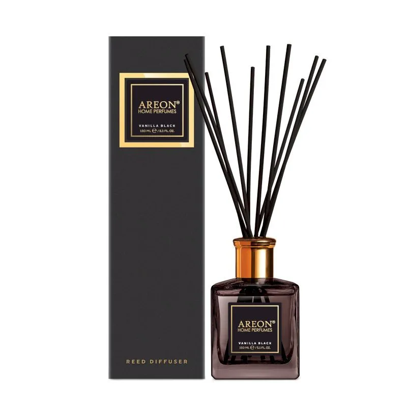 Аромадиффузор воздуха Areon Home Perfume Premium Ваниль Черный PSL03#1