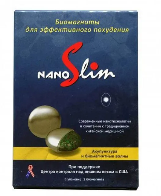 Nano Sim (Nano sim) - vazn yo'qotish uchun biomagnitlar#1
