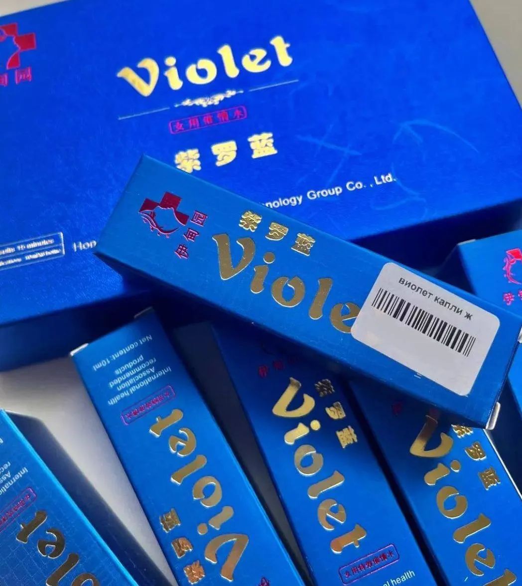 "Violet" (suyuqlik) - qizlar uchun juda kuchli tabletkalar#1
