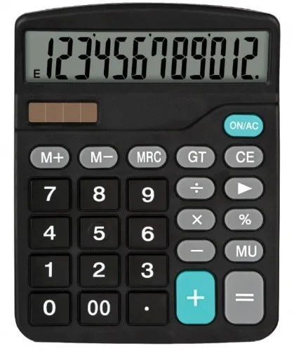 Калькулятор 12 разрядов 838 Deli#1