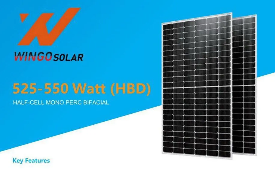 Двусторонняя Солнечная  Фотоэлектрическая панель WingoSolar WGS 144M-550HBD -  550 W#1