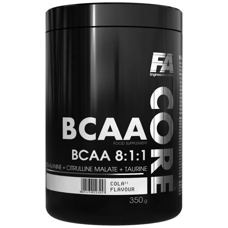 Aminokislotalar FA Core BCAA 8:1:1 350 gr#1