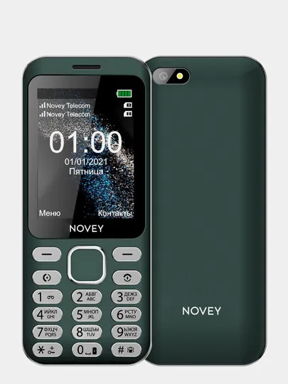 Телефон Novey X100 Midnight Green#1