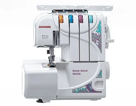 Швейная машина Janome HOMEDECOR 1300D | Оверлок | Отключение ножа | Cкорость шитья - 1300 ст | /мин#1