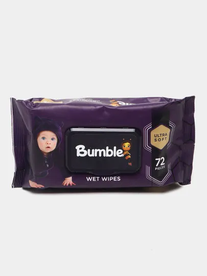 Детские влажные салфетки Bumble Ultra Soft, 72 шт#1