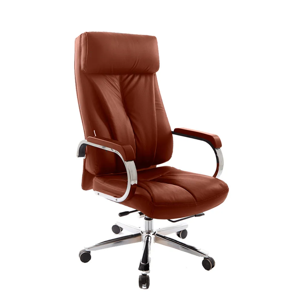 Кресло руководительское JUST 6028-A коричневый#1