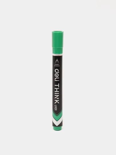 Перманентный маркер Deli 10150, зеленый#1