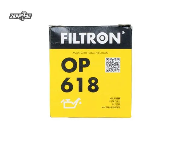 Масляный фильтр Filtron OP 618#1