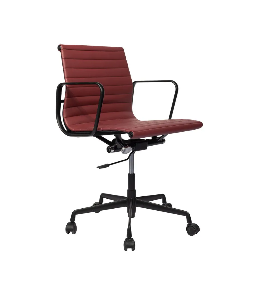 Кресло для персонала DELGADO LUXE LB темно красный#1