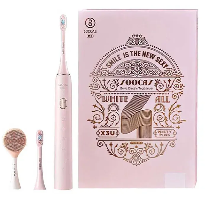 Умная электрическая зубная щетка Xiaomi Soocas X3U Sonic Electric Toothbrush Limited Edition, розовый#1