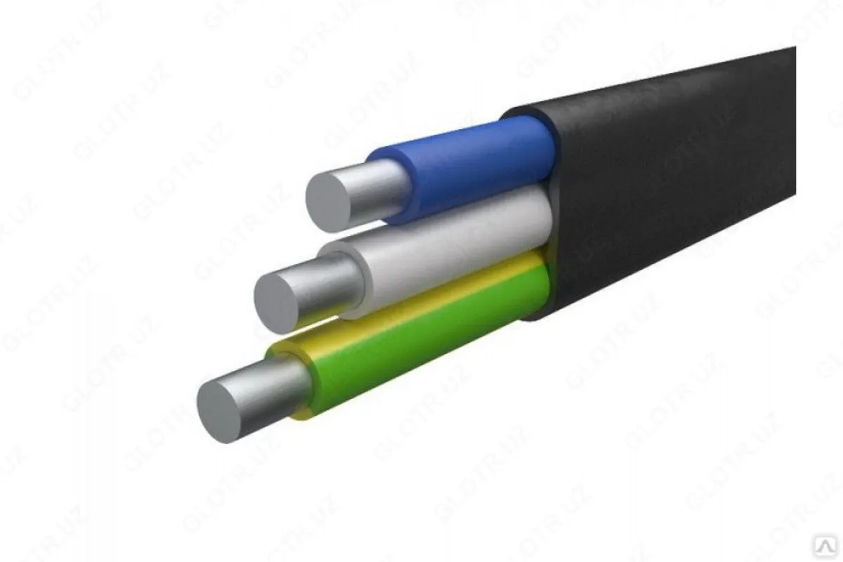 Alyuminiy yadroli kabellar AVVG 3x16 (ozh)-1#1
