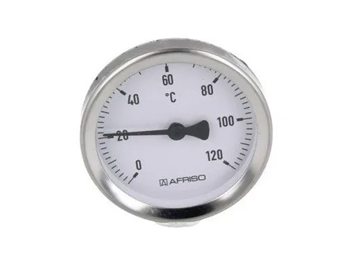 Bimetalik termometr bith 63 0-120 c° afriso#1