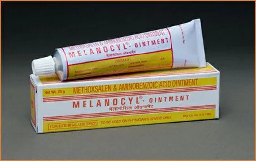 Psoriaz va vitiligoni davolash uchun malham Melanocil (Melanocyl)#1