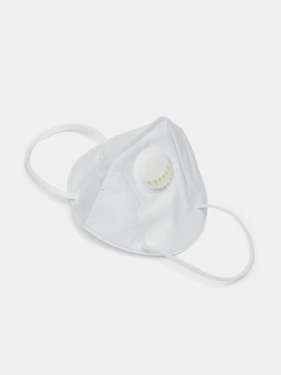 Niqob respirator klapanli N95, 10 dona#1