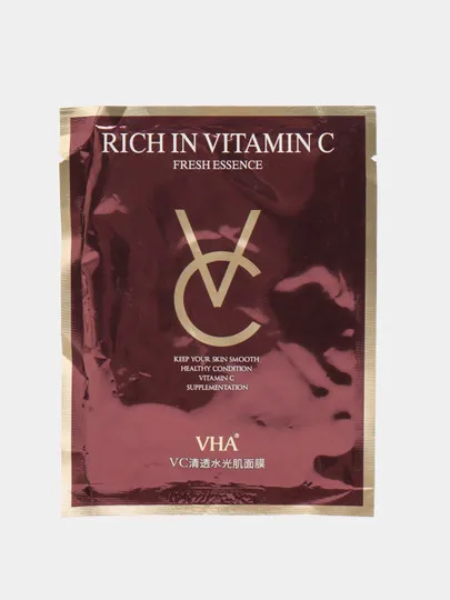 Увлажняющая тканевая маска для лица VHA Rich In Vitamin C Fresh Essence#1