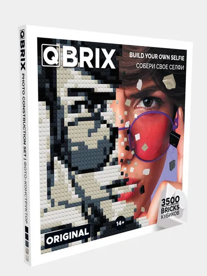 Фото-конструктор Qbrix Original, 3500 кубиков#1