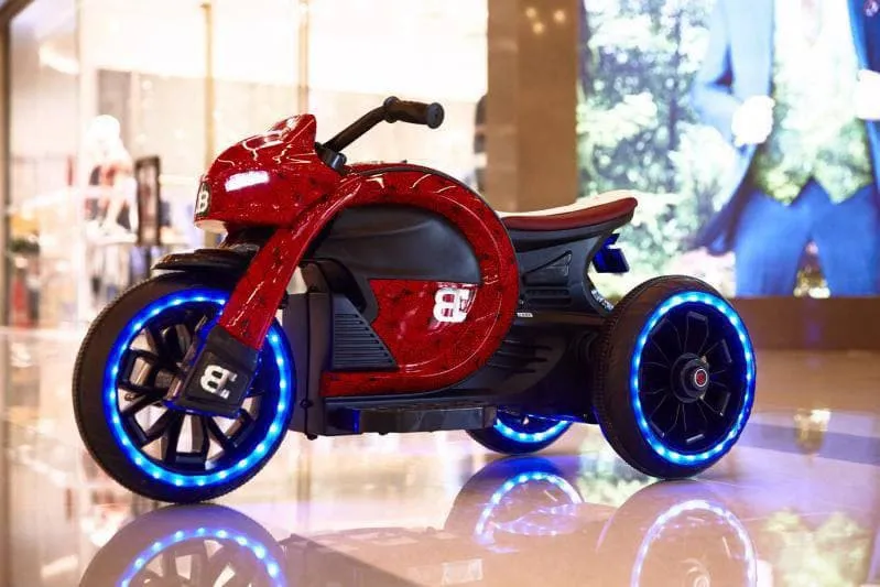 Электрический мотоцикл для детей red#1