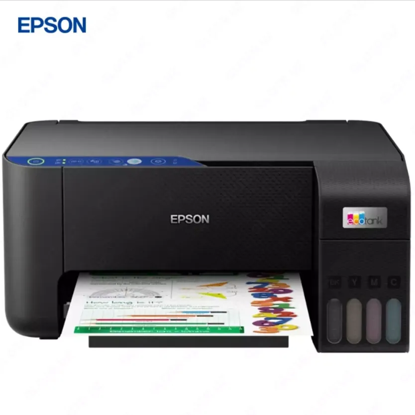 Струйный принтер Epson EcoTank L3251, цветной, A4, USB, Wi-Fi, черный#1