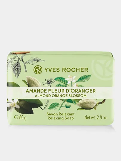 Мыло Yves Rocher Amande Fleur D'oranger, 80 г#1
