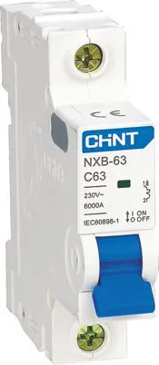 Автоматические выключатели Chint, NEXT NXB-63 6kA 1P х-ка C 63A#1