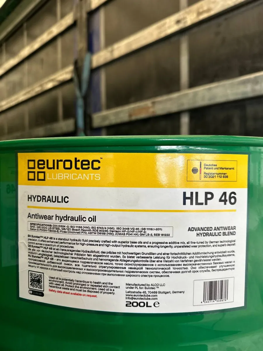 Гидравлическое масло Eurotec™ Hydraulic Oil HLP 46#1