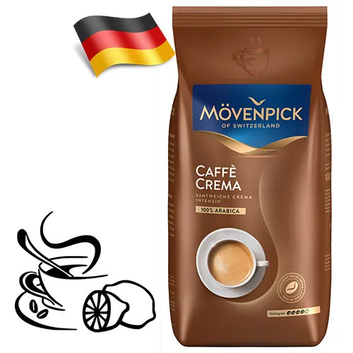Кофе Mövenpick Caffe Crema в зернах , 1 кг#1