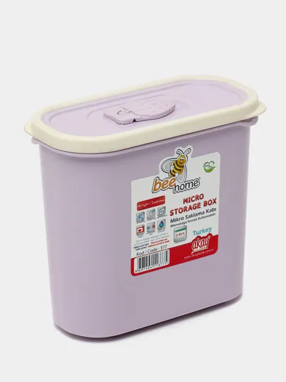 Овальный контейнер для микроволновой печи Bee Home, 1500 мл#1