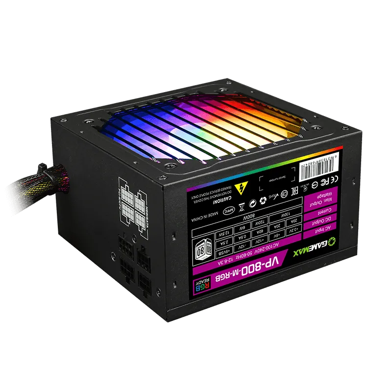 Блок питания GameMax VP-800-RGB-M#1