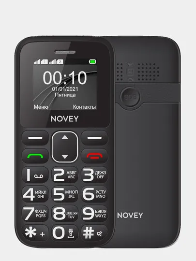 Телефон Novey B10 Black with gray#1