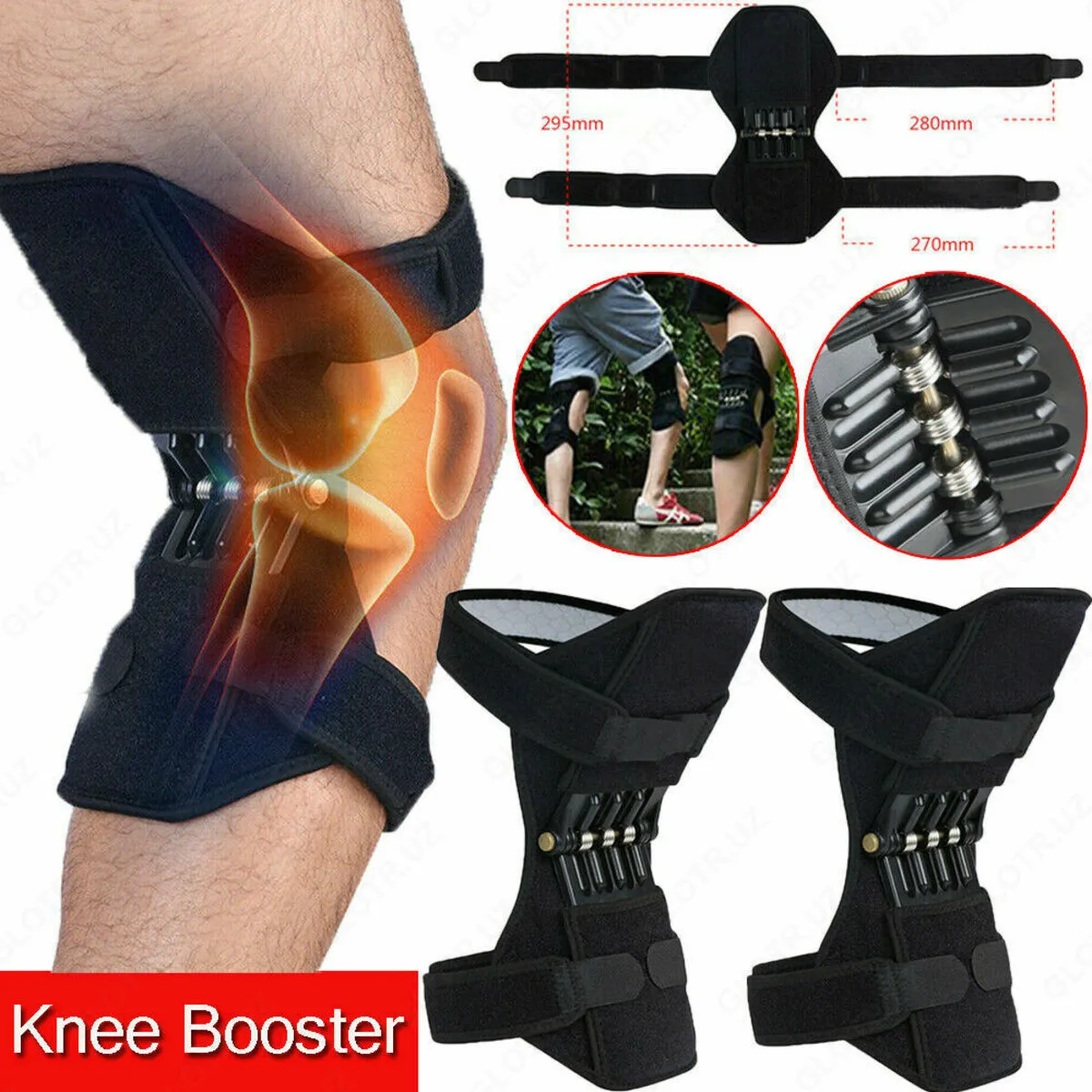 Усилитель коленного сустава knee booster#1