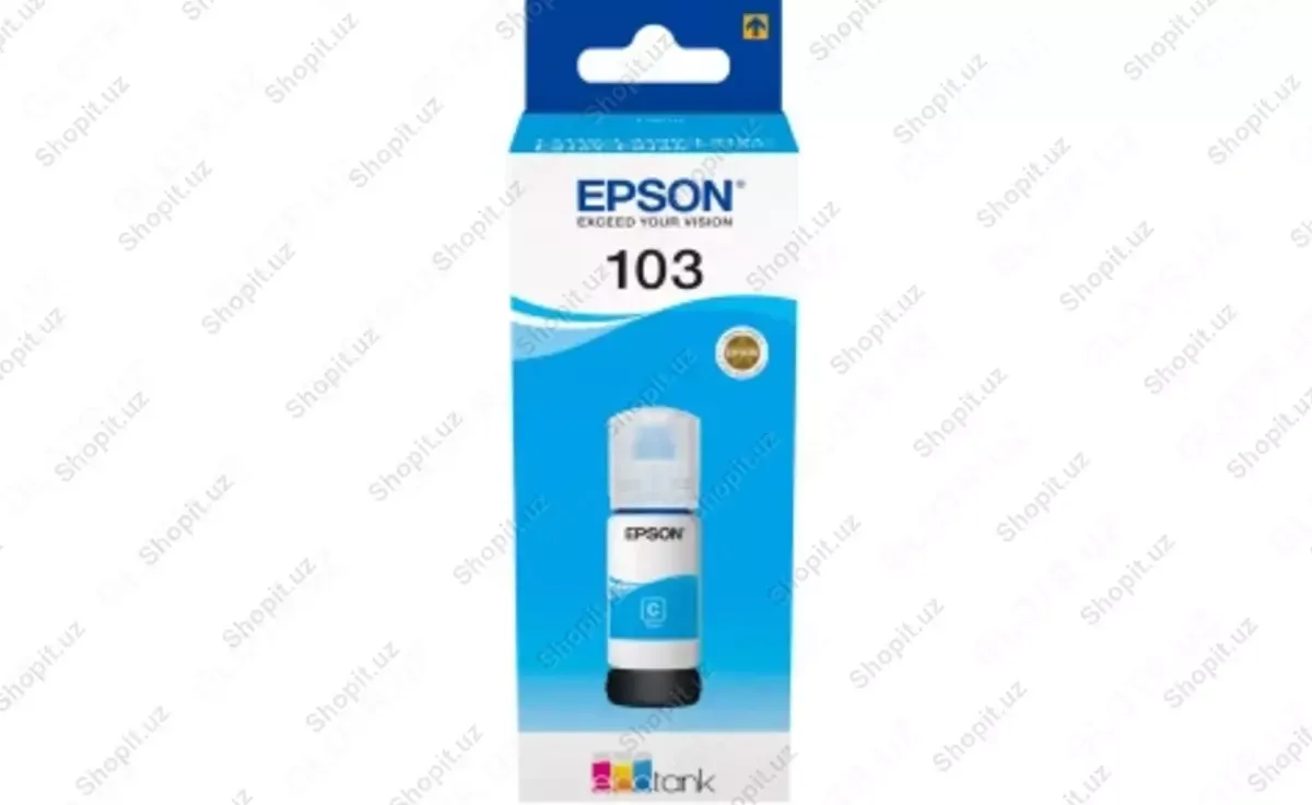 Чернила - Epson 103 EcoTank Cyan ink bottle (7500 стр.) для L31xx C13T00S14A#1