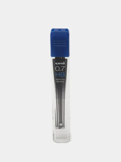 Грифель для механических карандашей Uni Nano Dia Blended HB, 0.7мм#1